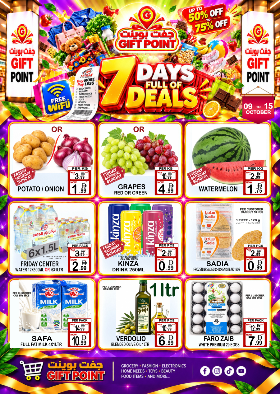 Gift Point Department Store — Gift Point 7 Days Full of Deals