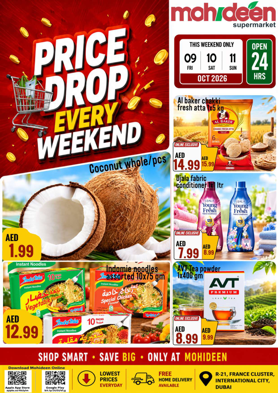 Mohideen Supermarket — Mohideen Price Drop Every Weekend